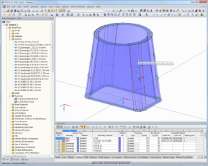 created in STEP format and further analyzed in RFEM